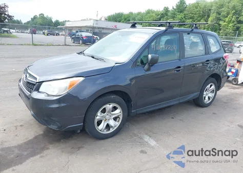 2014 Subaru Forester 2.5I z USA, uszkodzony, nr VIN JF2SJAAC1EH511084